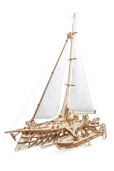 1 Ugears Trimaran Merihobus Model Kit Title